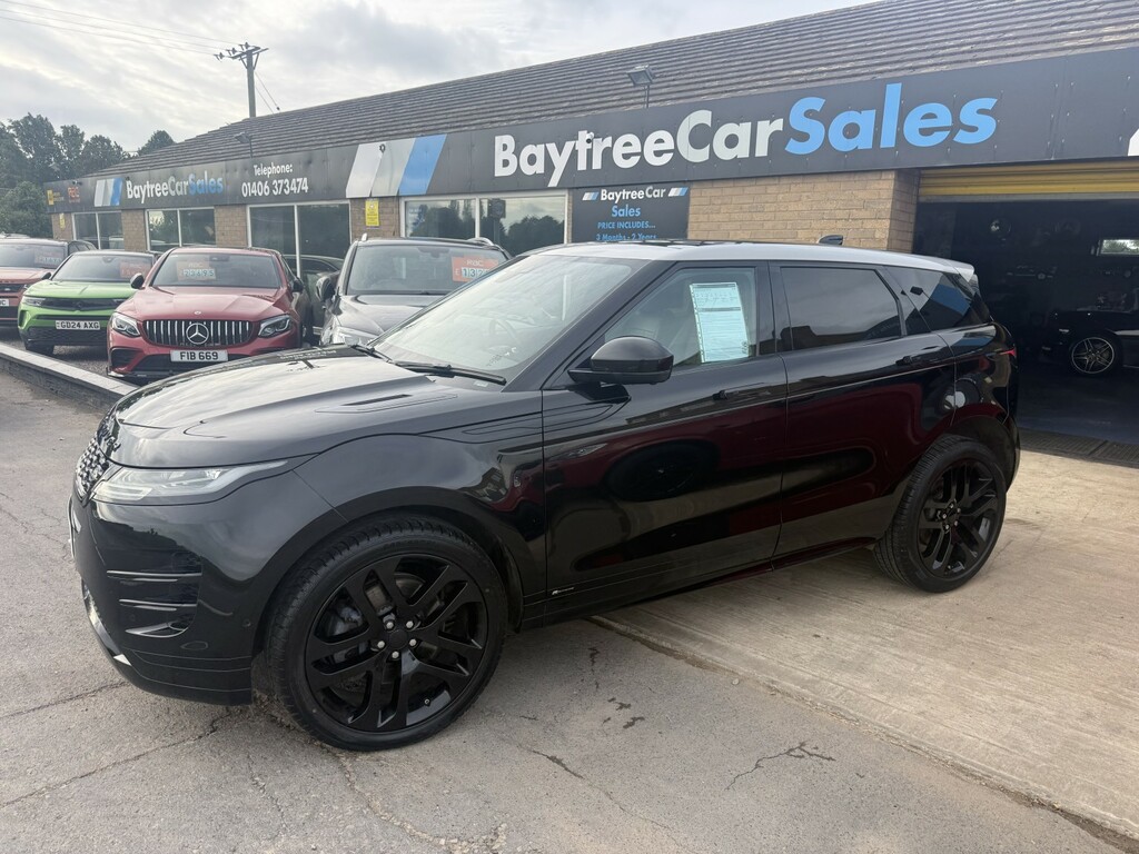 Land Rover Range Rover Evoque Suv 2.0 D240 R-dynamic S 2019 WJ19CRV Black #2