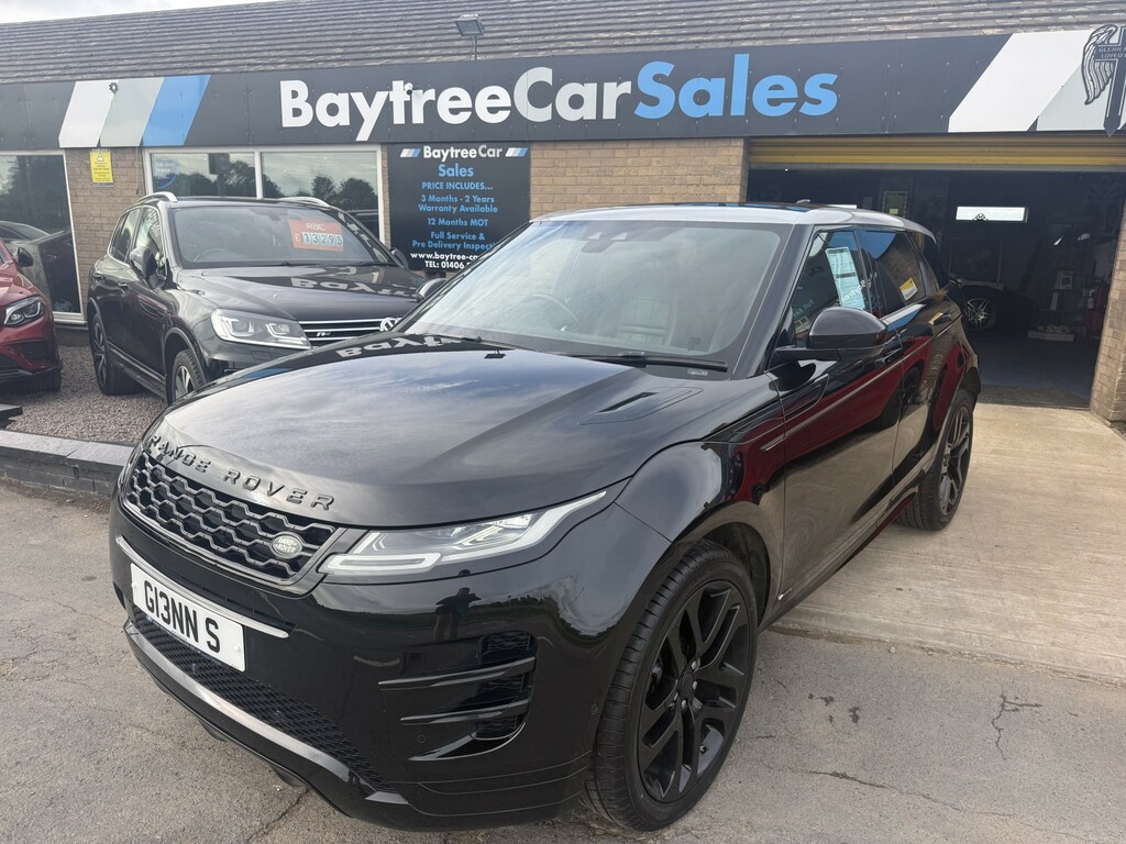 Land Rover Range Rover Evoque Suv 2.0 D240 R-dynamic S 2019 Black