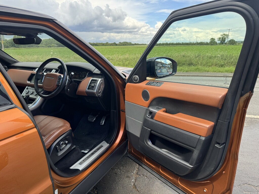 Land Rover Range Rover Sport Suv 3.0 Sd V6 Dynamic 2017 VU17PCX Orange #3