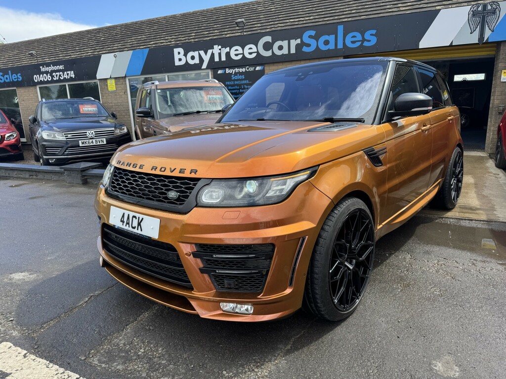 Land Rover Range Rover Sport Suv 3.0 Sd V6 Dynamic 2017 VU17PCX Orange #2