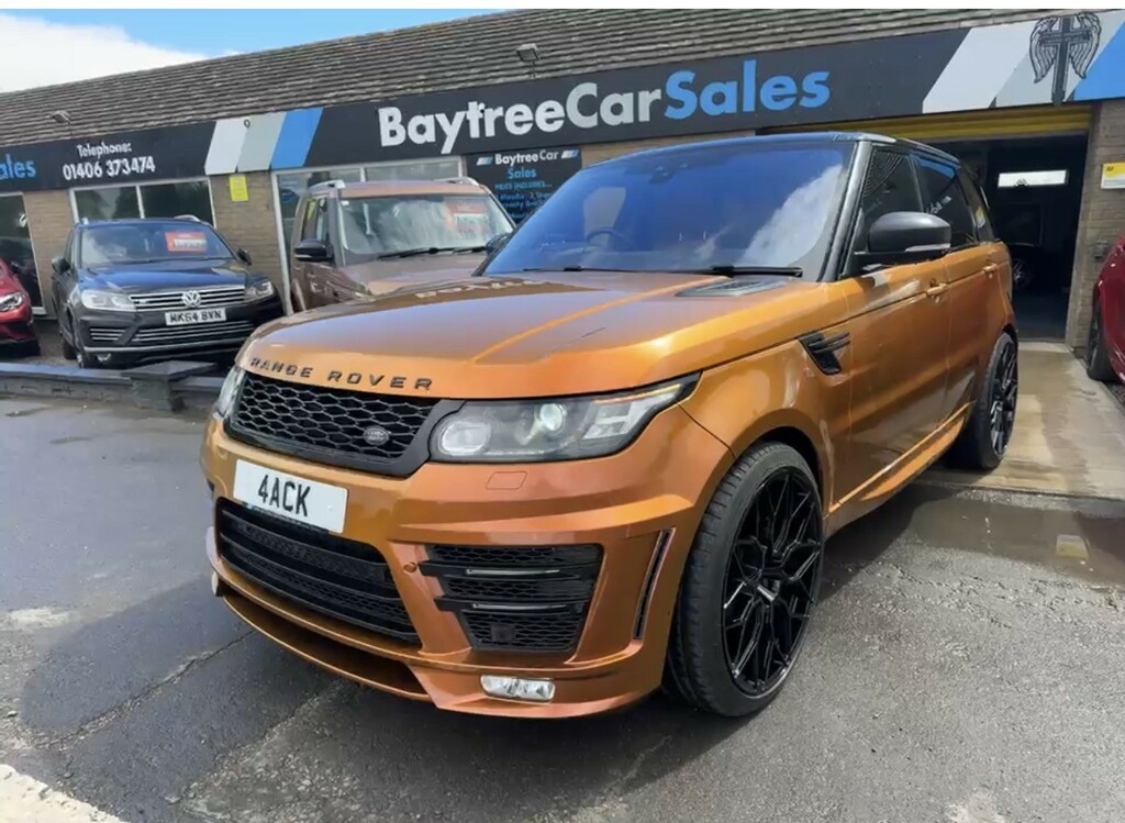 Land Rover Range Rover Sport Suv 3.0 Sd V6 Dynamic 2017 Orange