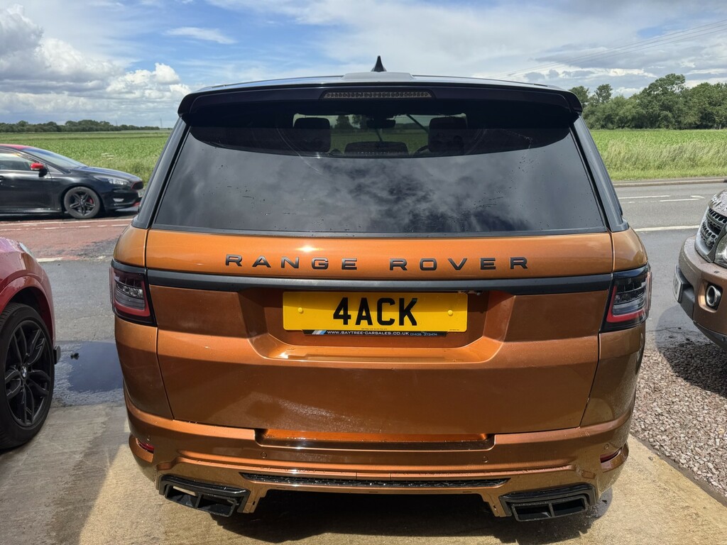 Land Rover Range Rover Sport Suv 3.0 Sd V6 Dynamic 2017 VU17PCX Orange #4
