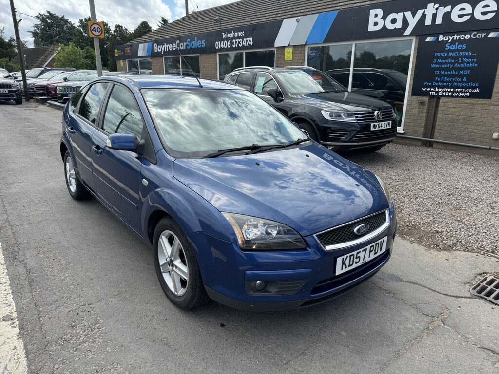 Ford Focus Hatchback 1.6 Titanium 2007 Blue