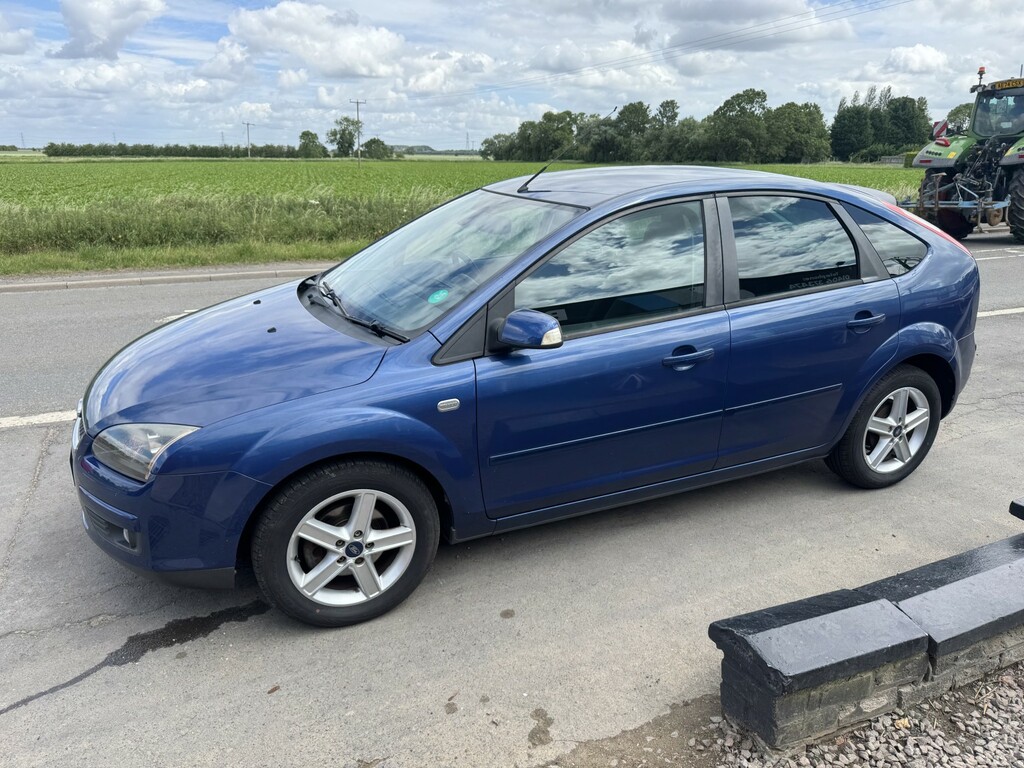Ford Focus Hatchback 1.6 Titanium 2007 Blue #3