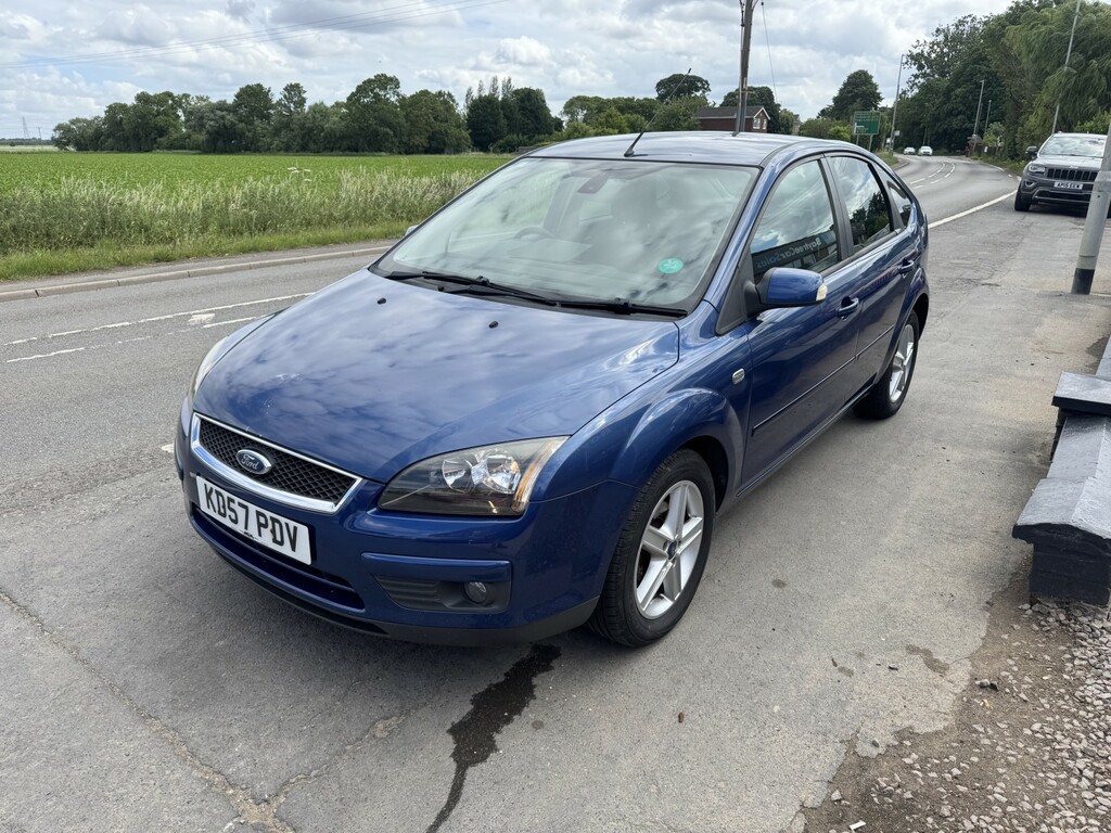 Ford Focus Hatchback 1.6 Titanium 2007 Blue #4