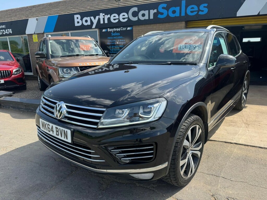 Volkswagen Touareg Suv 3.0 Tdi V6 Bluemotion Tech R-line 2014 Black