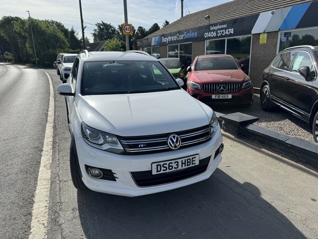 Volkswagen Tiguan Suv 2.0 Tdi Bluemotion Tech R-line 2013 White #4