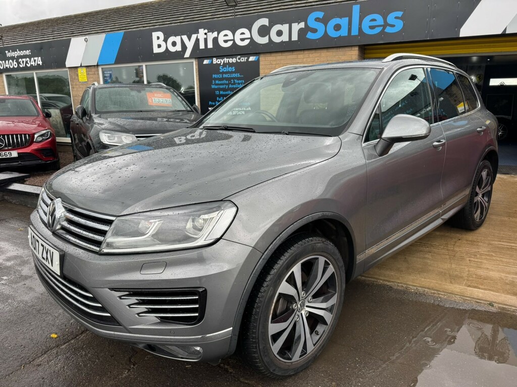 Volkswagen Touareg Suv 3.0 Tdi V6 R-line 2017 Grey