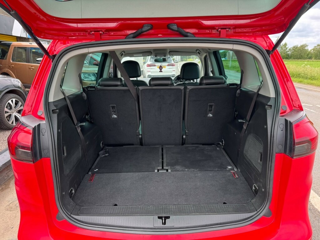 Vauxhall Zafira Tourer Sri White #7