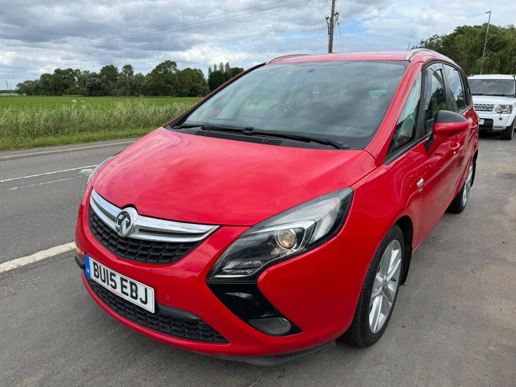 Vauxhall Zafira Tourer Sri White #14