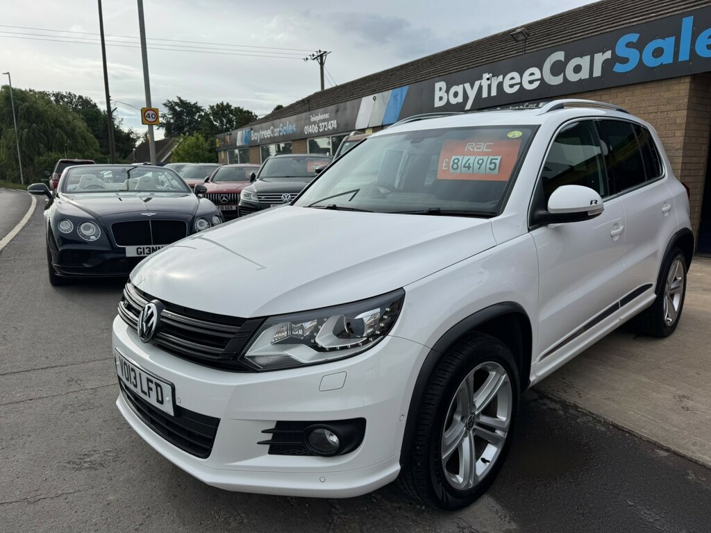 Volkswagen Tiguan Suv 2.0 Tdi Bluemotion Tech R-line 2013 White