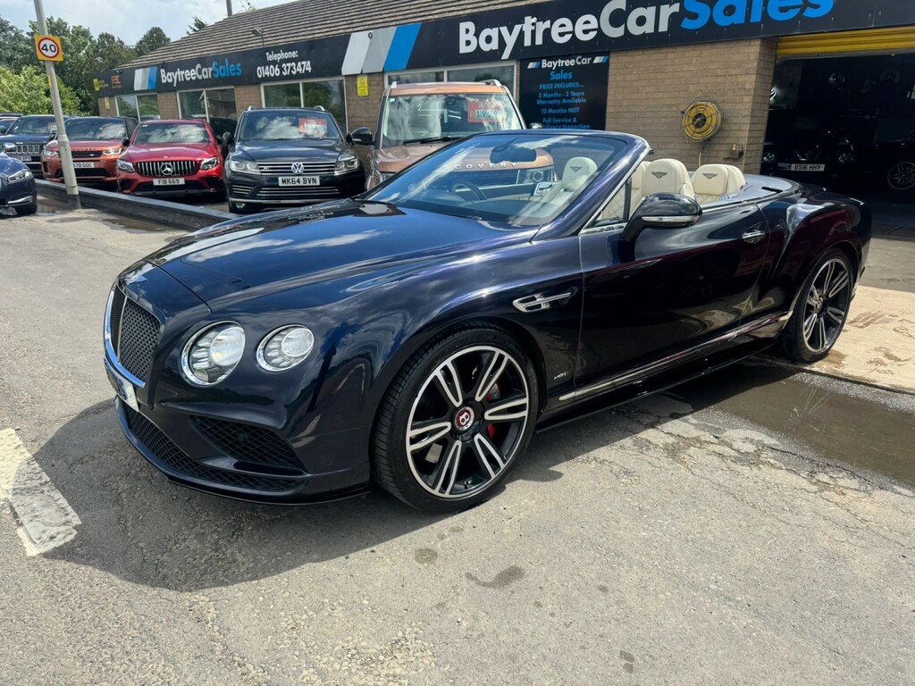Bentley Continental Gt 4.0 V8 Gtc S Blue #3