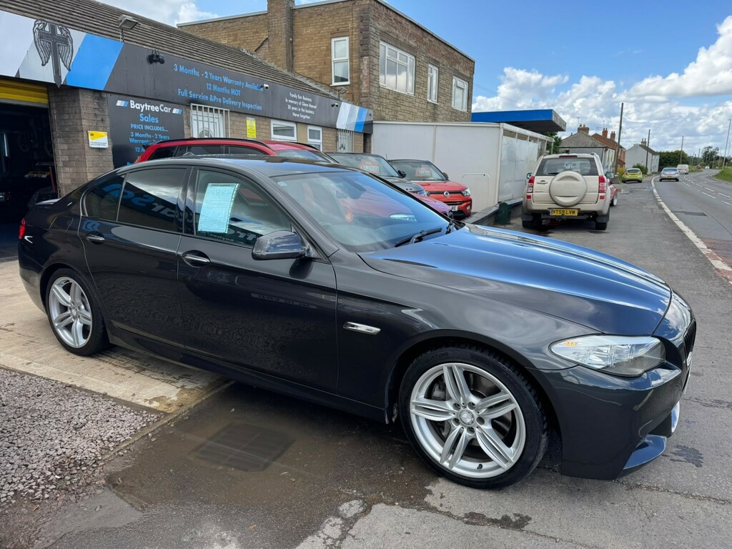 BMW 5 Series 2.0 525D M Sport Saloon Grey #2