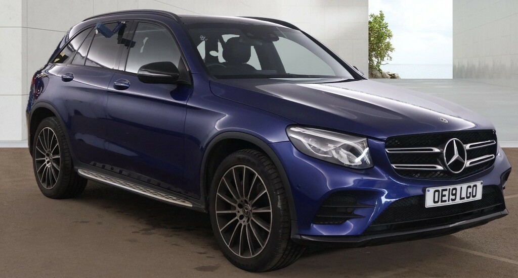 Mercedes-Benz GLC Class 2.0 Glc250 Amg Night Edition Blue #2