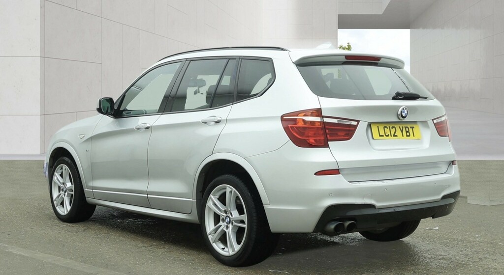 BMW X3 Xdrive20d M Sport Black #3