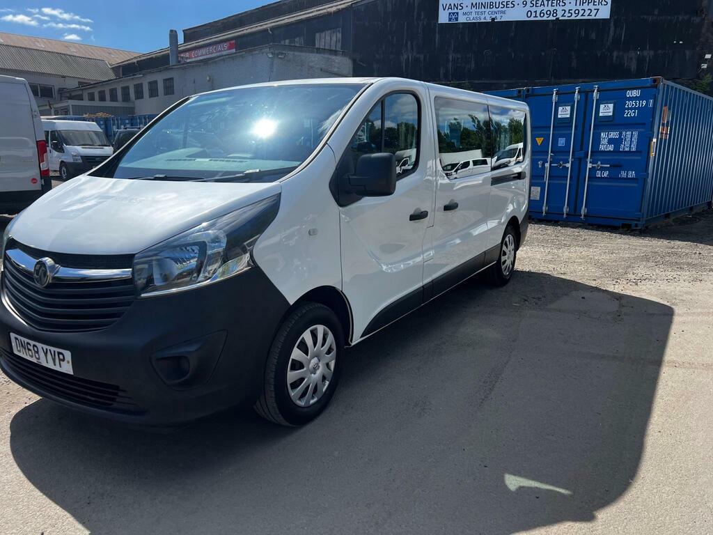 Vauxhall Vivaro 1.6 Cdti 2900 L2 H1 Euro 6 S S DN68YVP White #2