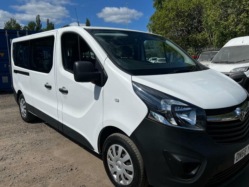 Vauxhall Vivaro 1.6 Cdti 2900 L2 H1 Euro 6 S S DN68YVP White #4