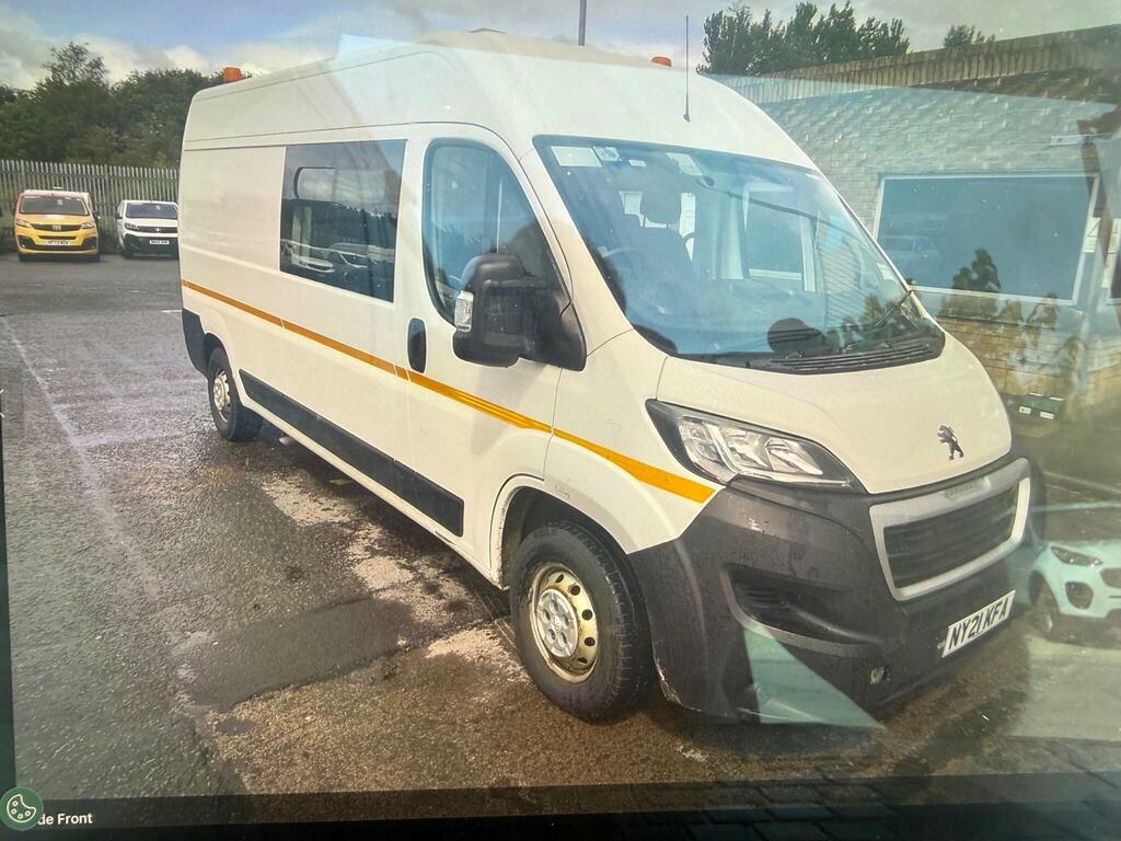 Peugeot Boxer 2.2 Bluehdi 335 Professional L3 H2 Euro 6 S S White #3
