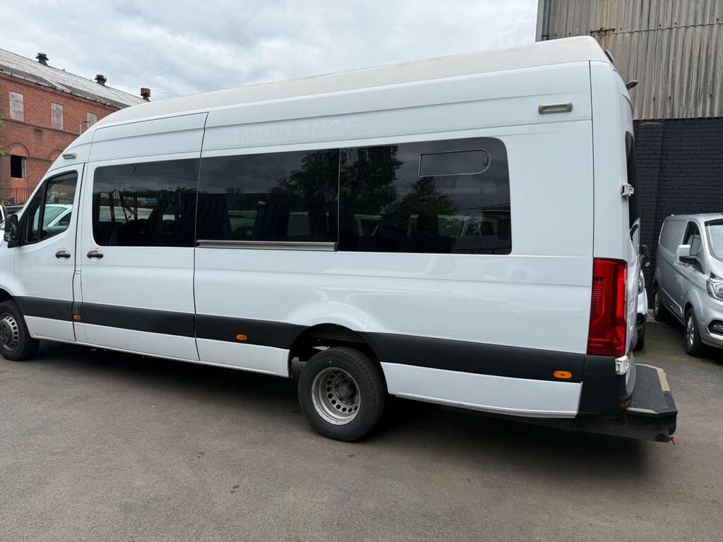 Mercedes-Benz Sprinter 2.1 514 Cdi Rwd L2 H1 Euro 6 White #6