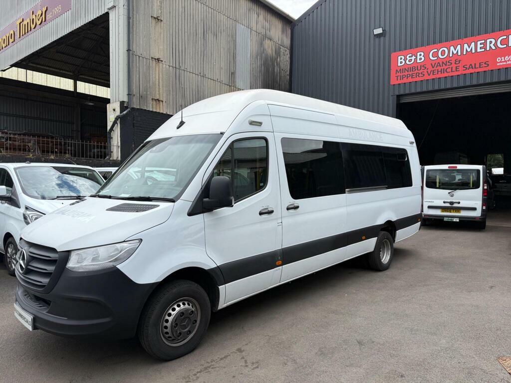 Mercedes-Benz Sprinter 2.1 514 Cdi Rwd L2 H1 Euro 6 White