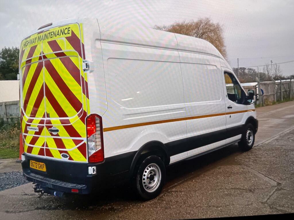 Ford Transit Custom 2.0 350 Ecoblue Leader Rwd L3 H3 Euro 6 S S White #6
