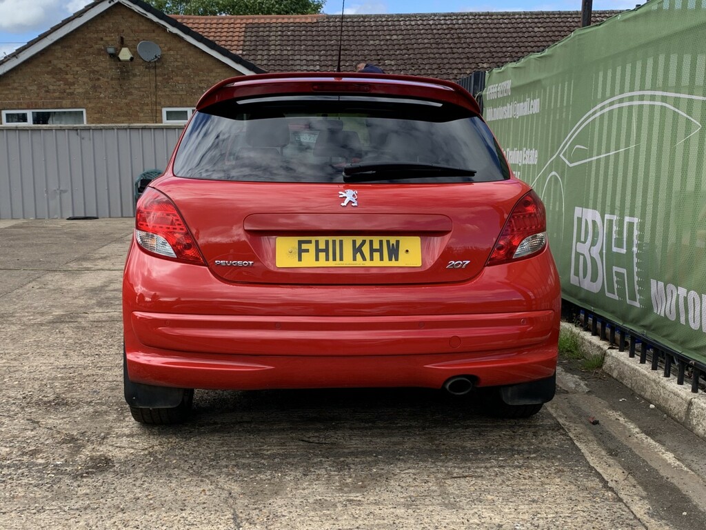 Peugeot 207 1.6 Vti Allure 201111 Red #4