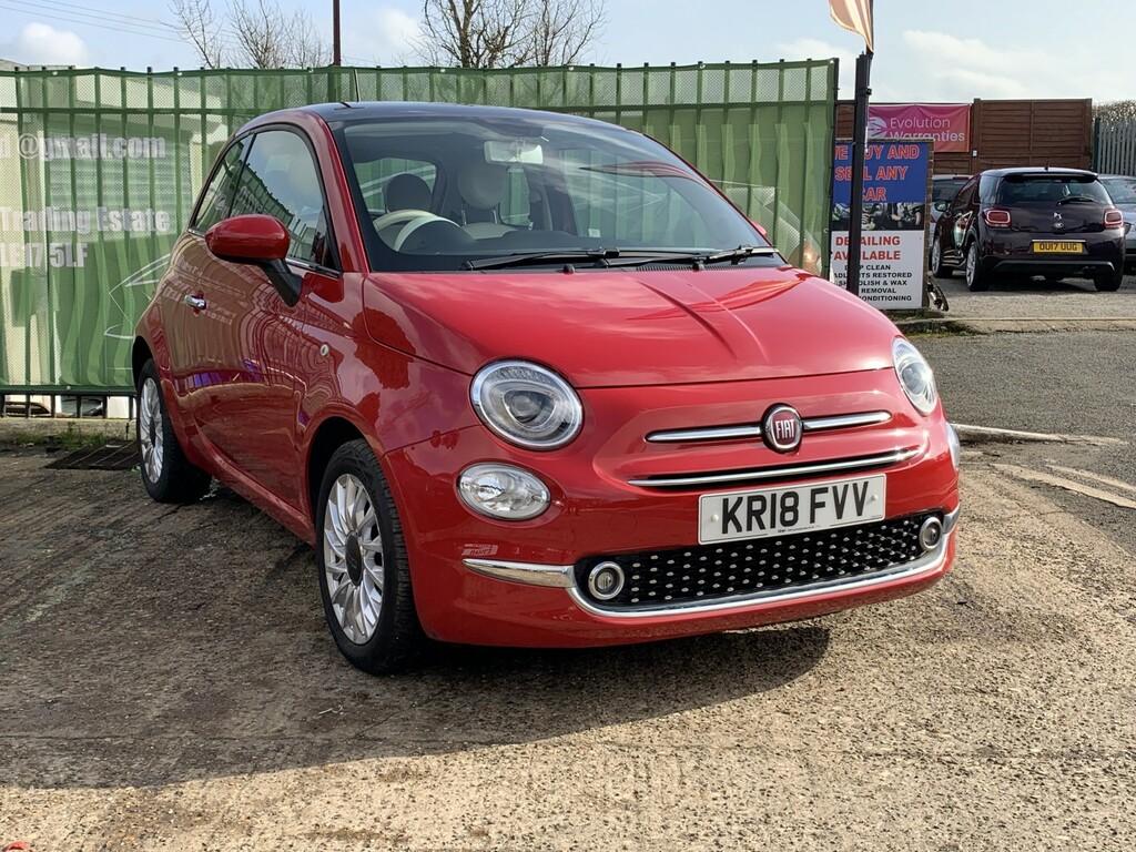 Fiat 500 1.2 500 E6b 1.2 69Hp Lounge 201818 Red