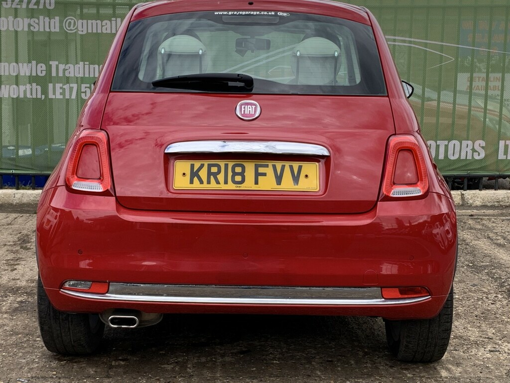 Fiat 500 1.2 500 E6b 1.2 69Hp Lounge 201818 KR18FVV Red #5
