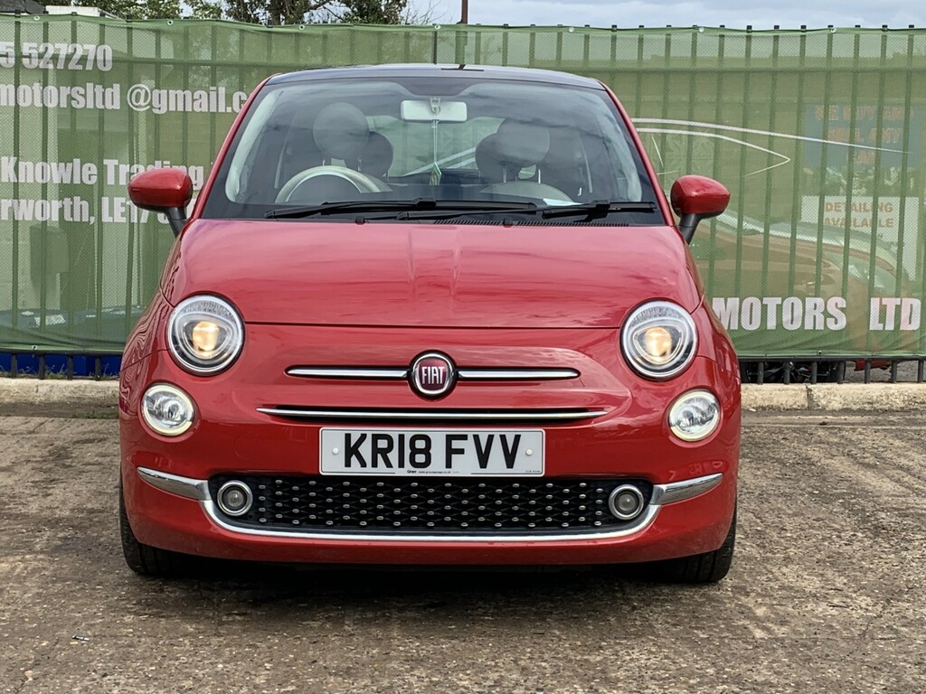 Fiat 500 1.2 500 E6b 1.2 69Hp Lounge 201818 KR18FVV Red #2