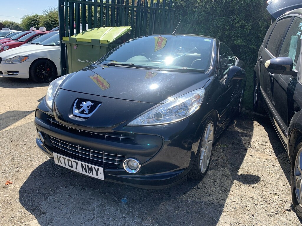 Peugeot 207 CC 1.6 16V Gt Black #3
