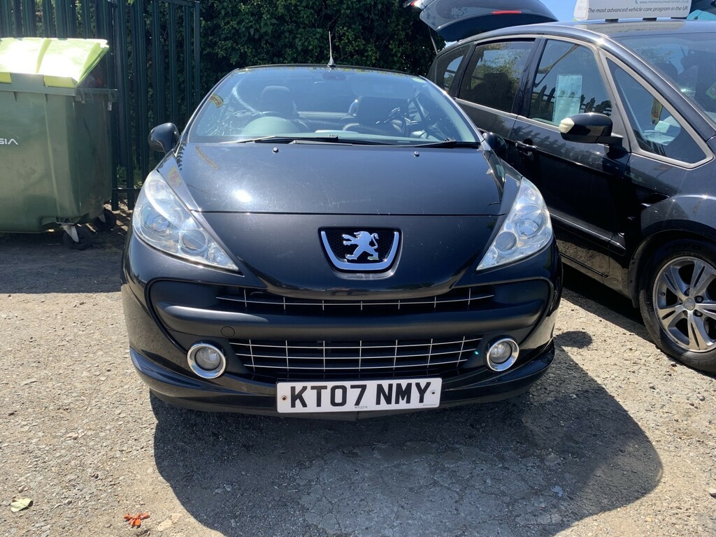 Peugeot 207 CC 1.6 16V Gt Black #2