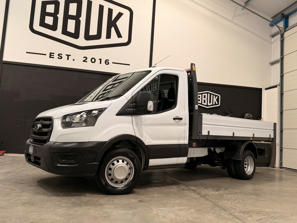 Ford Transit Custom 2.0 Transit Leader Single Chassis Cab 350 L2 2.0L HK72YUL White #2