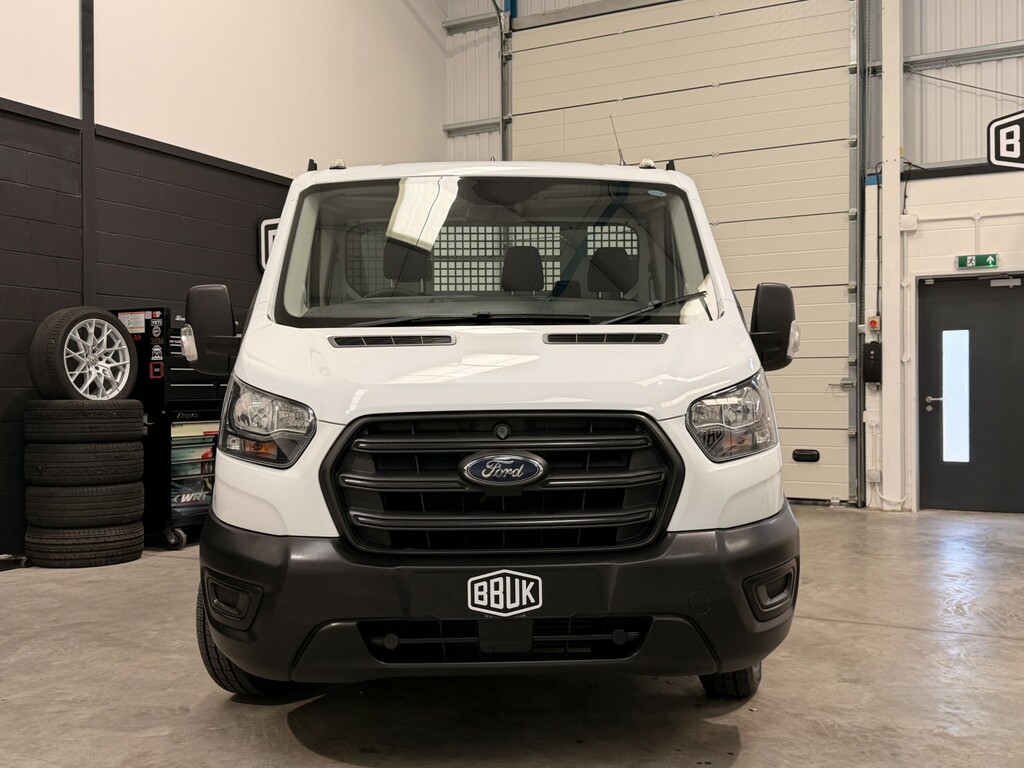 Ford Transit Custom 2.0 Transit Leader Single Chassis Cab 350 L2 2.0L HK72YUL White #4