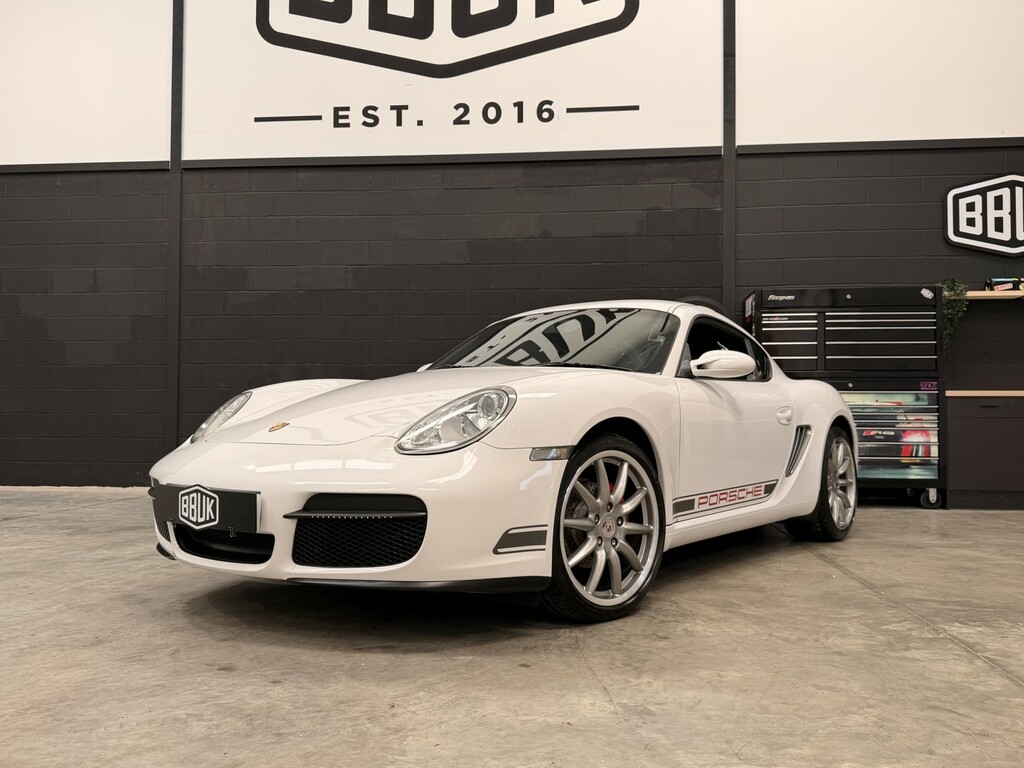 Porsche Cayman 2.7 987 White #5