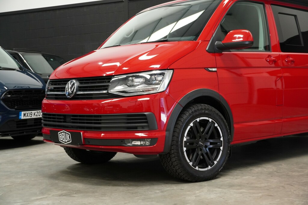 Volkswagen Transporter 2.0 Bitdi T32 Bluemotion Tech Highline Red #3