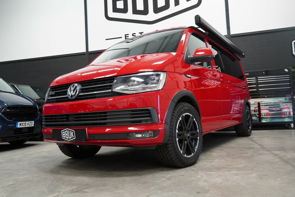 Volkswagen Transporter 2.0 Bitdi T32 Bluemotion Tech Highline Red #5