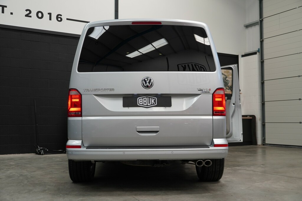 Volkswagen Transporter 2.0 Tdi T32 Bluemotion Tech Highline Crew Van Dsg Grey #17