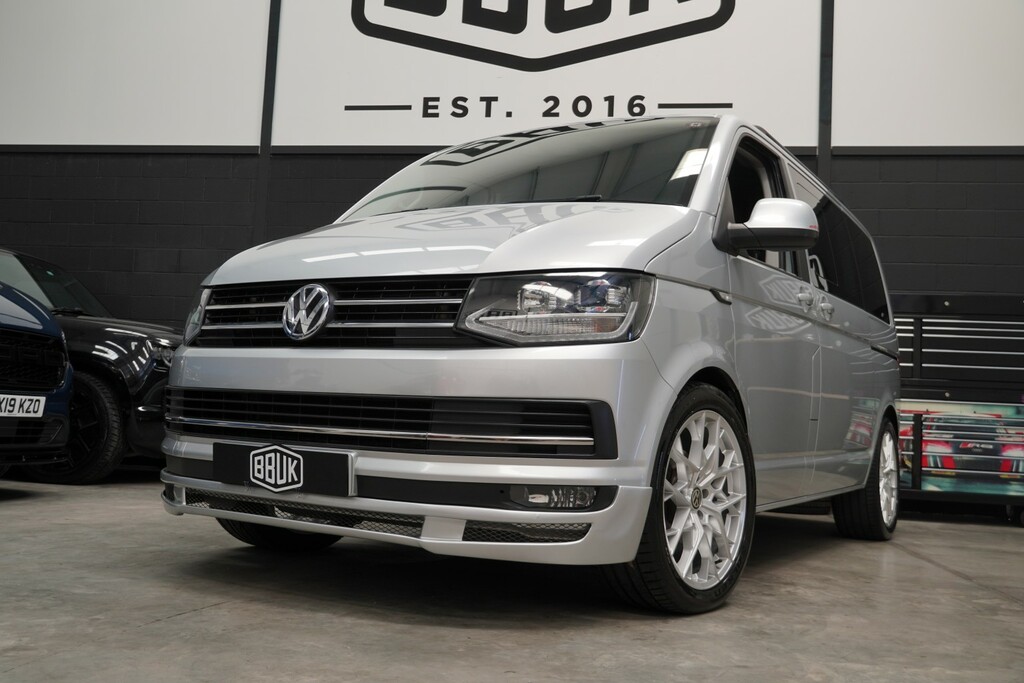 Volkswagen Transporter 2.0 Tdi T32 Bluemotion Tech Highline Crew Van Dsg Grey #7