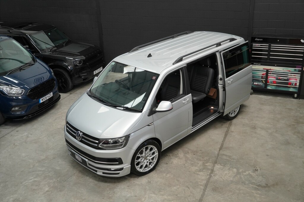 Volkswagen Transporter 2.0 Tdi T32 Bluemotion Tech Highline Crew Van Dsg Grey #10