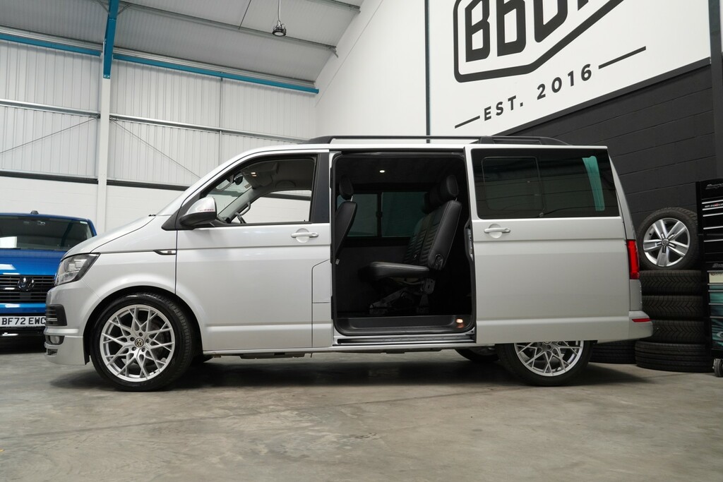 Volkswagen Transporter 2.0 Tdi T32 Bluemotion Tech Highline Crew Van Dsg Grey #11