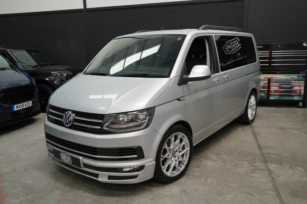 Volkswagen Transporter 2.0 Tdi T32 Bluemotion Tech Highline Crew Van Dsg Grey #8