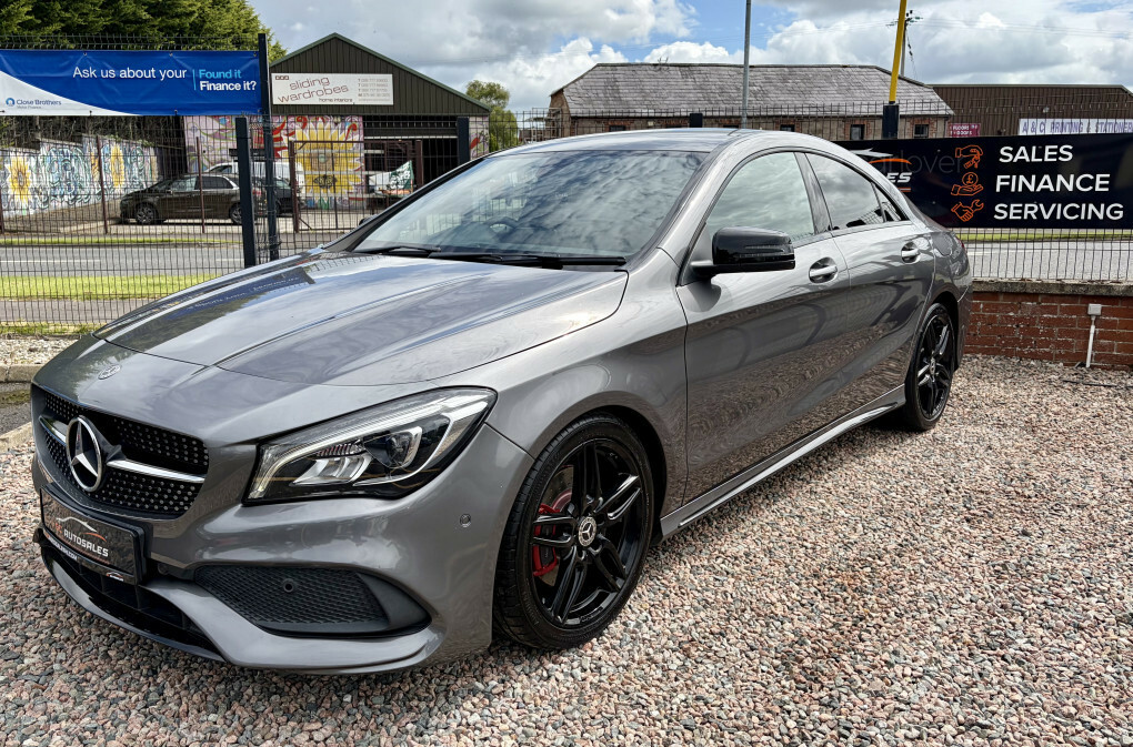 Mercedes-Benz CLA Class Cla 220 D Amg Line Grey #2