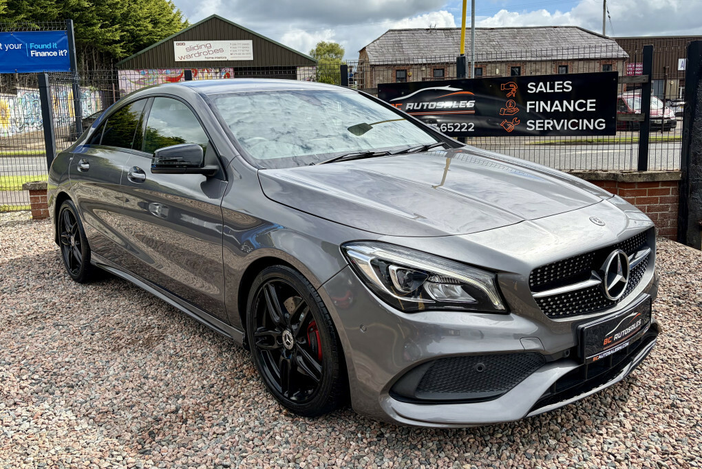 Mercedes-Benz CLA Class Cla 220 D Amg Line Grey