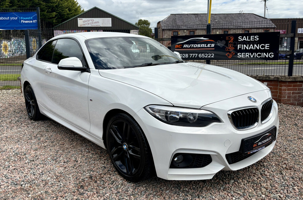 BMW 2 Series 218D M Sport White