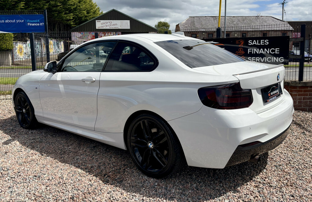 BMW 2 Series 218D M Sport White #3