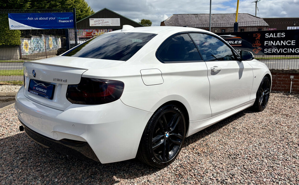 BMW 2 Series 218D M Sport White #4