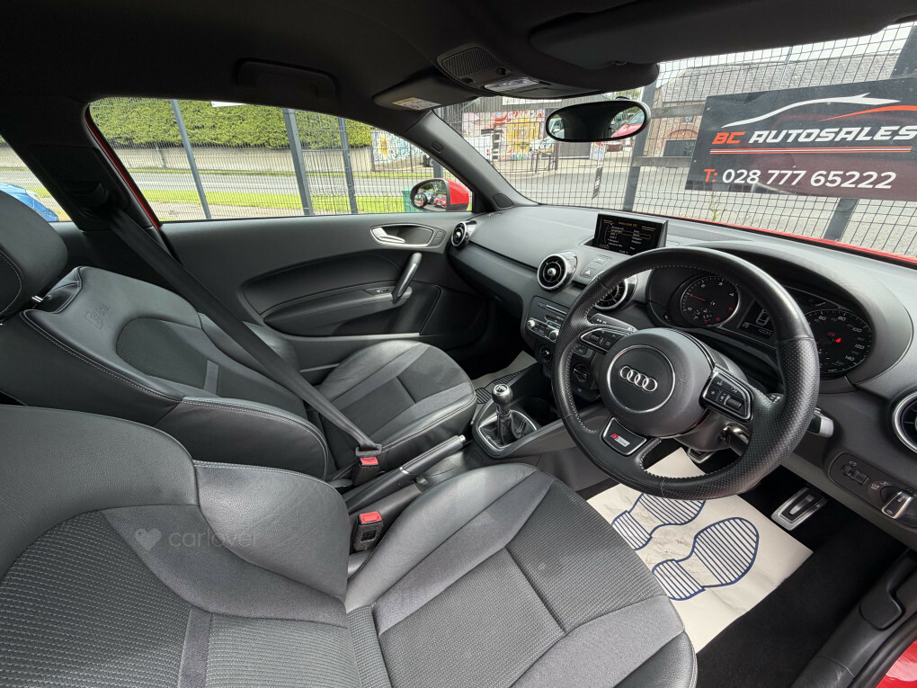 Audi A1 A1 S Line Tdi EF17HJX Red #5