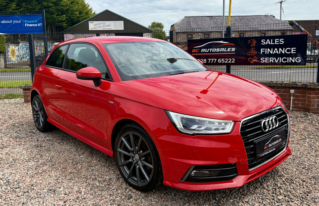 Audi A1 A1 S Line Tdi EF17HJX Red