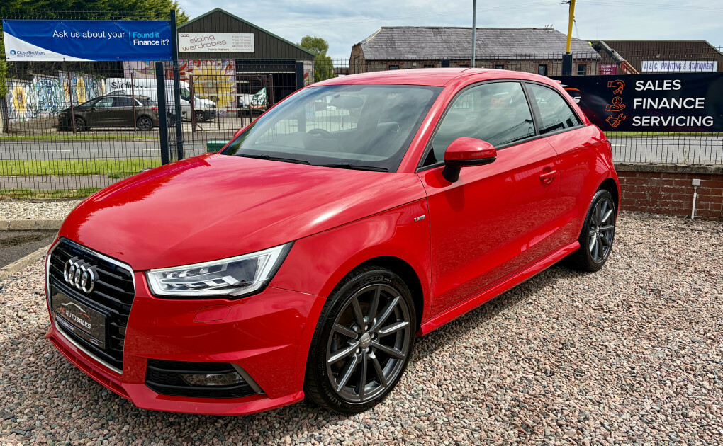 Audi A1 A1 S Line Tdi EF17HJX Red #2