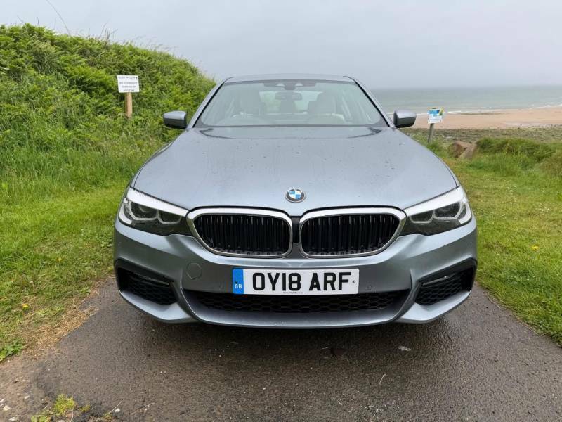 BMW 5 Series 530E M Sport Blue #2